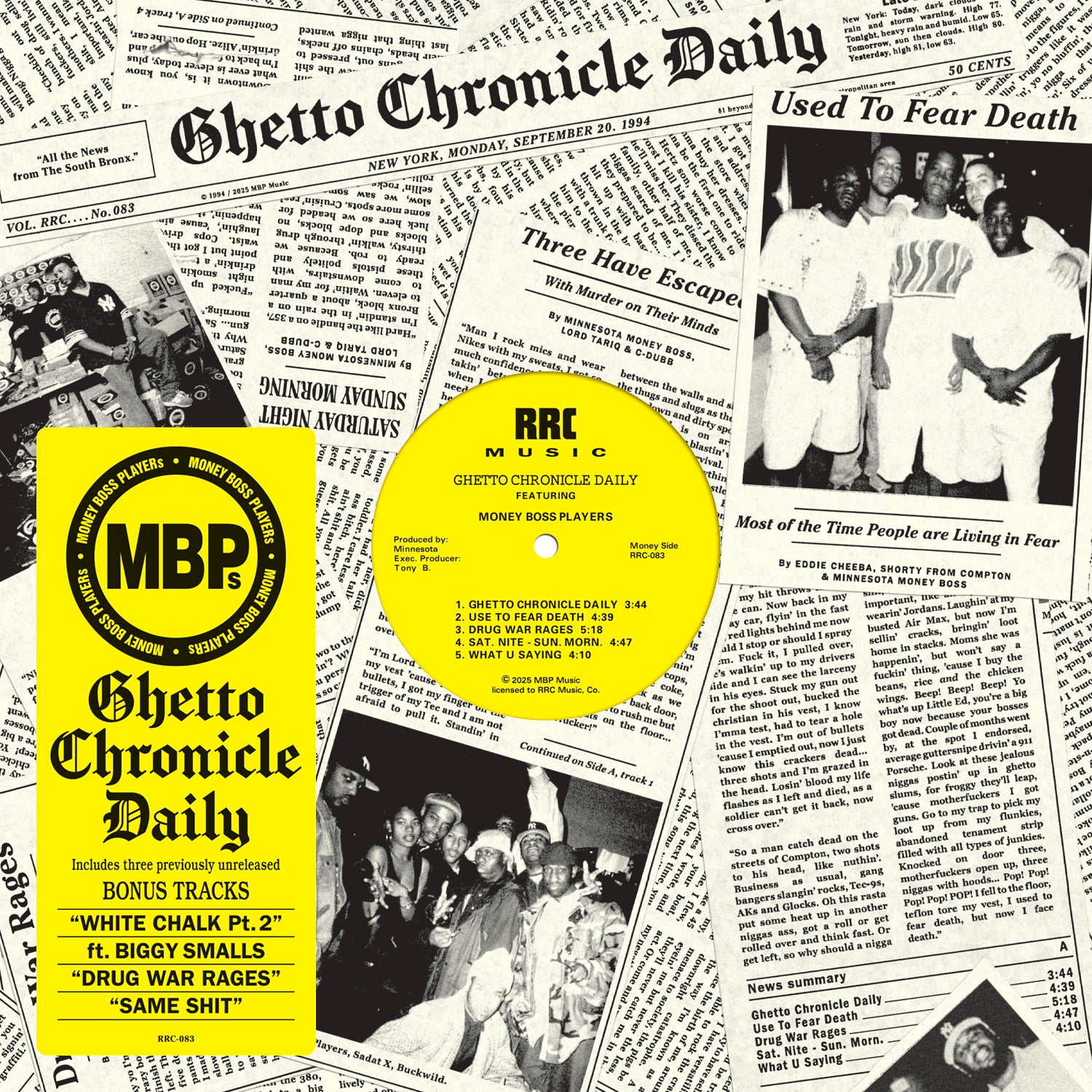 洋楽 MBP - Ghetto Chronicle Daily 洋楽 MBP - Ghetto Chronicle Daily Money Boss Players