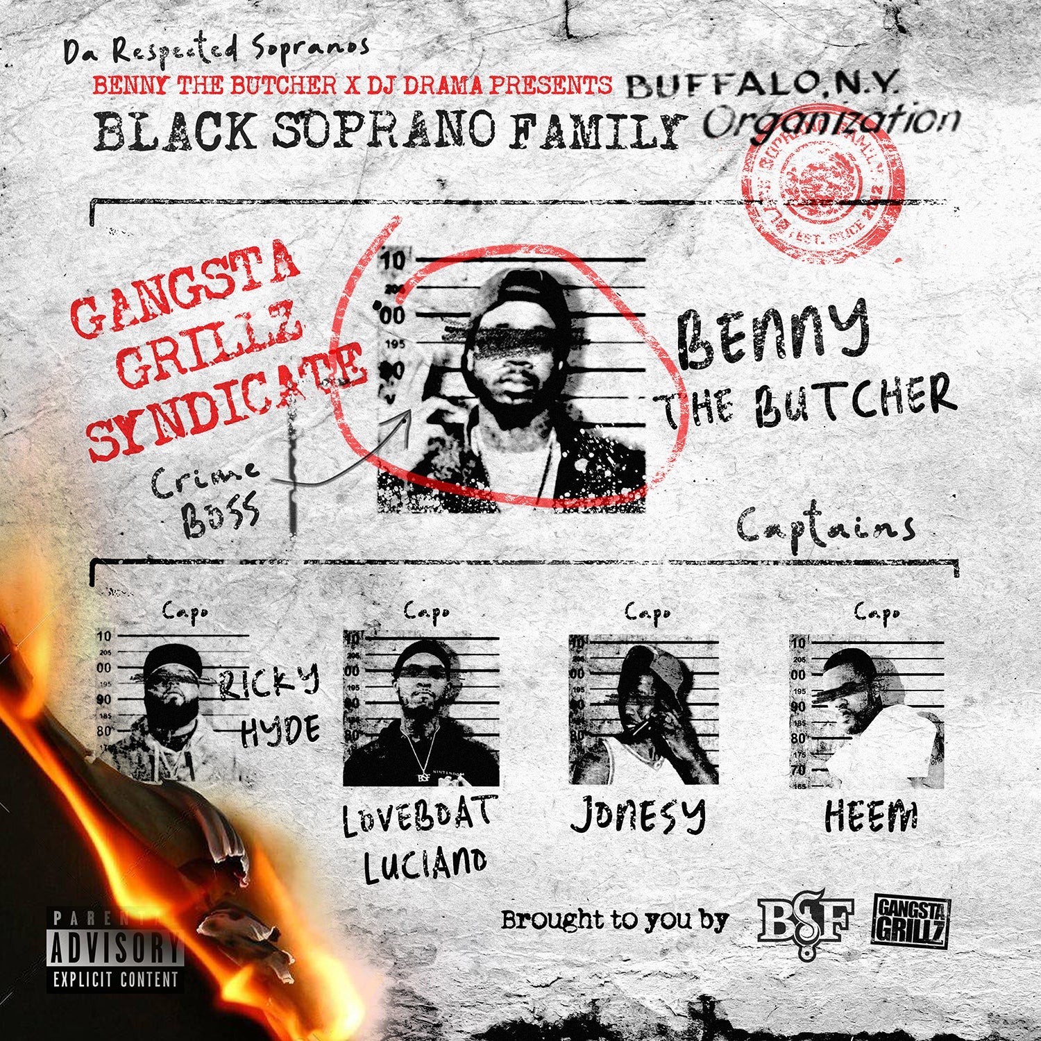 Benny The Butcher x DJ Drama Present: The Respected Sopranos (LP