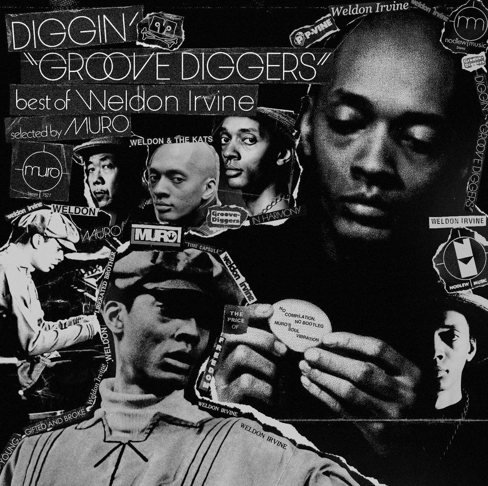 DIGGIN' “GROOVE DIGGERS” Best of Weldon Irvine - Selected By MURO (LP)