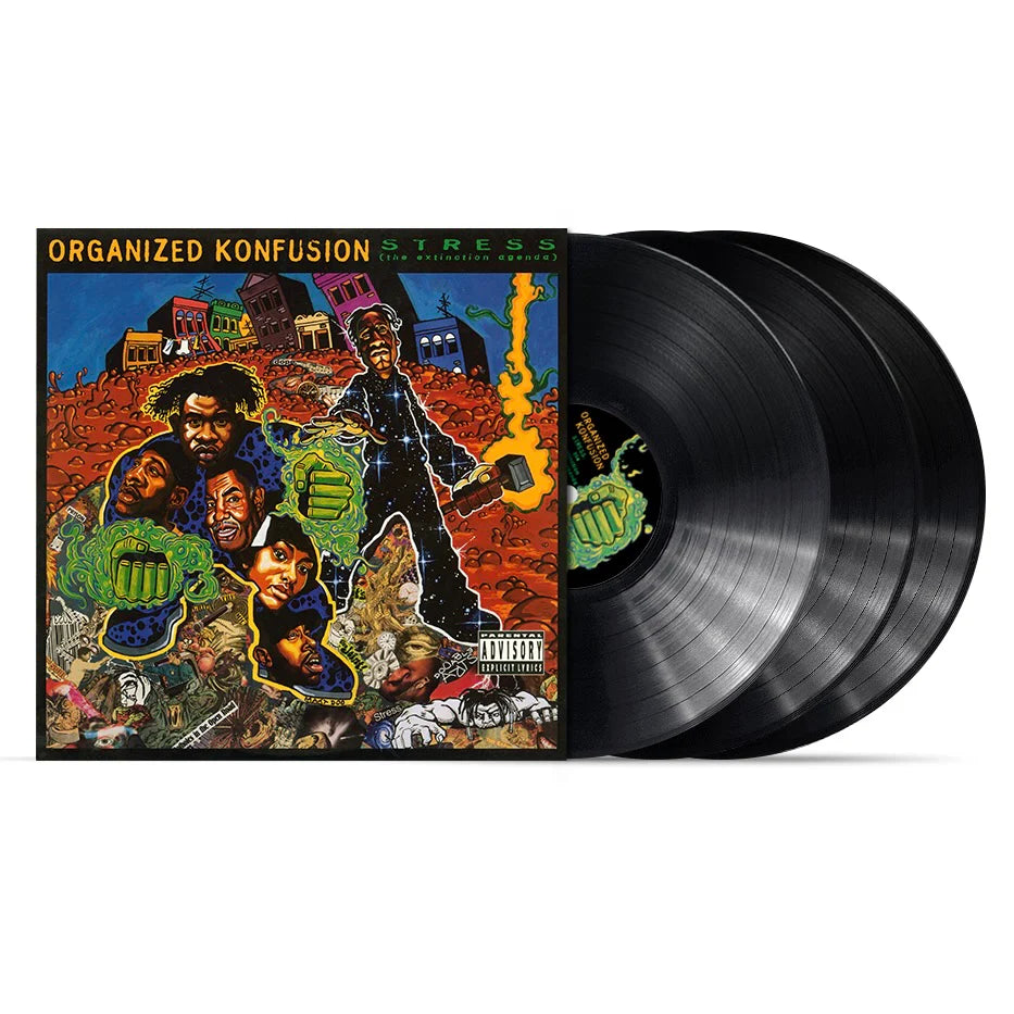 Organized Konfusion 【Promo】 2LP Organized Konfusion – Stress: The Extinction Agenda – Vinyl (LP
