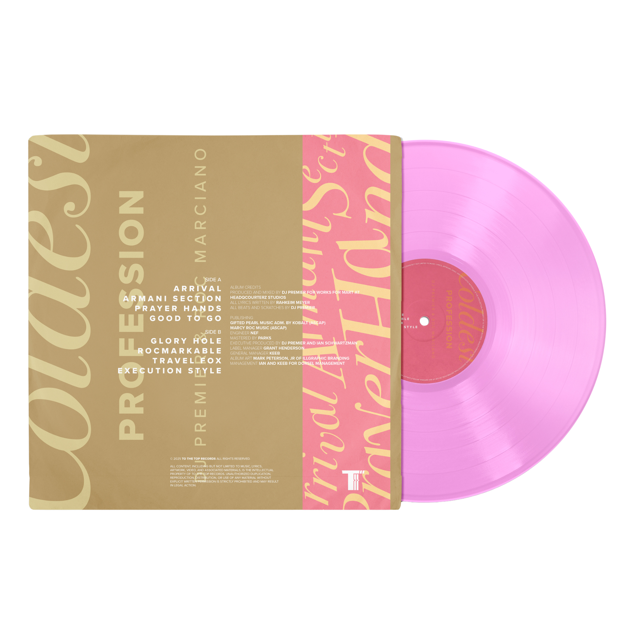 洋楽 COLDEST PROFESSION LP The Coldest Profession (LP) – RRC MUSIC CO.