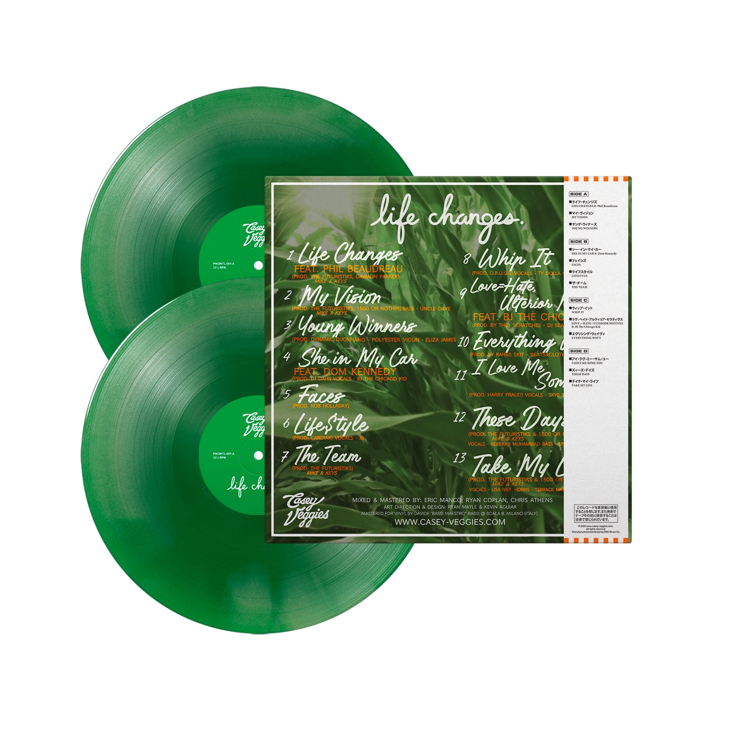 Life Changes (2LP) – RRC MUSIC CO.