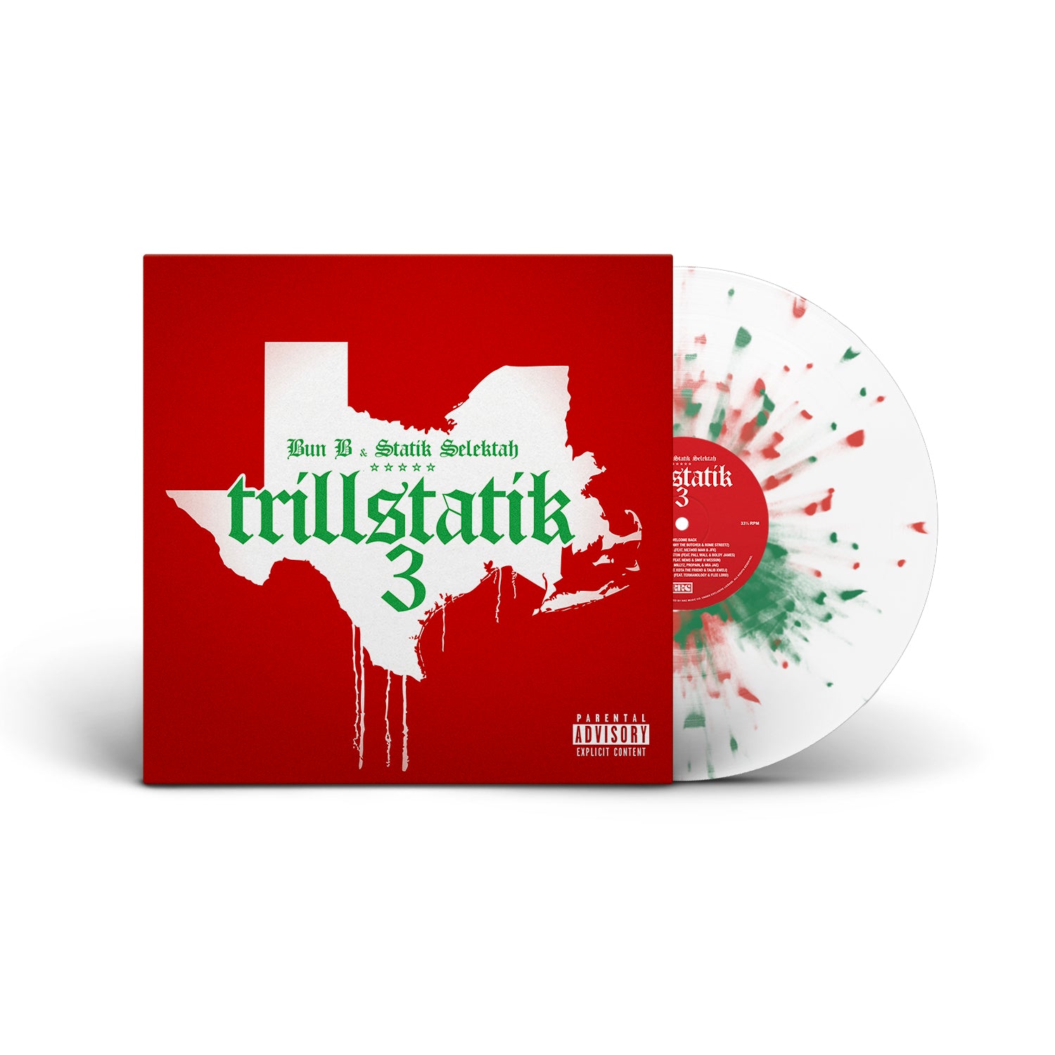 蘭LP Bun B &amp;amp; Statik Selektah Trillstatik 2 RRC008 RRC Music Co. /00260 蘭LP Bun B & Statik Selektah Trillstatik 2 RRC008 RRC Music