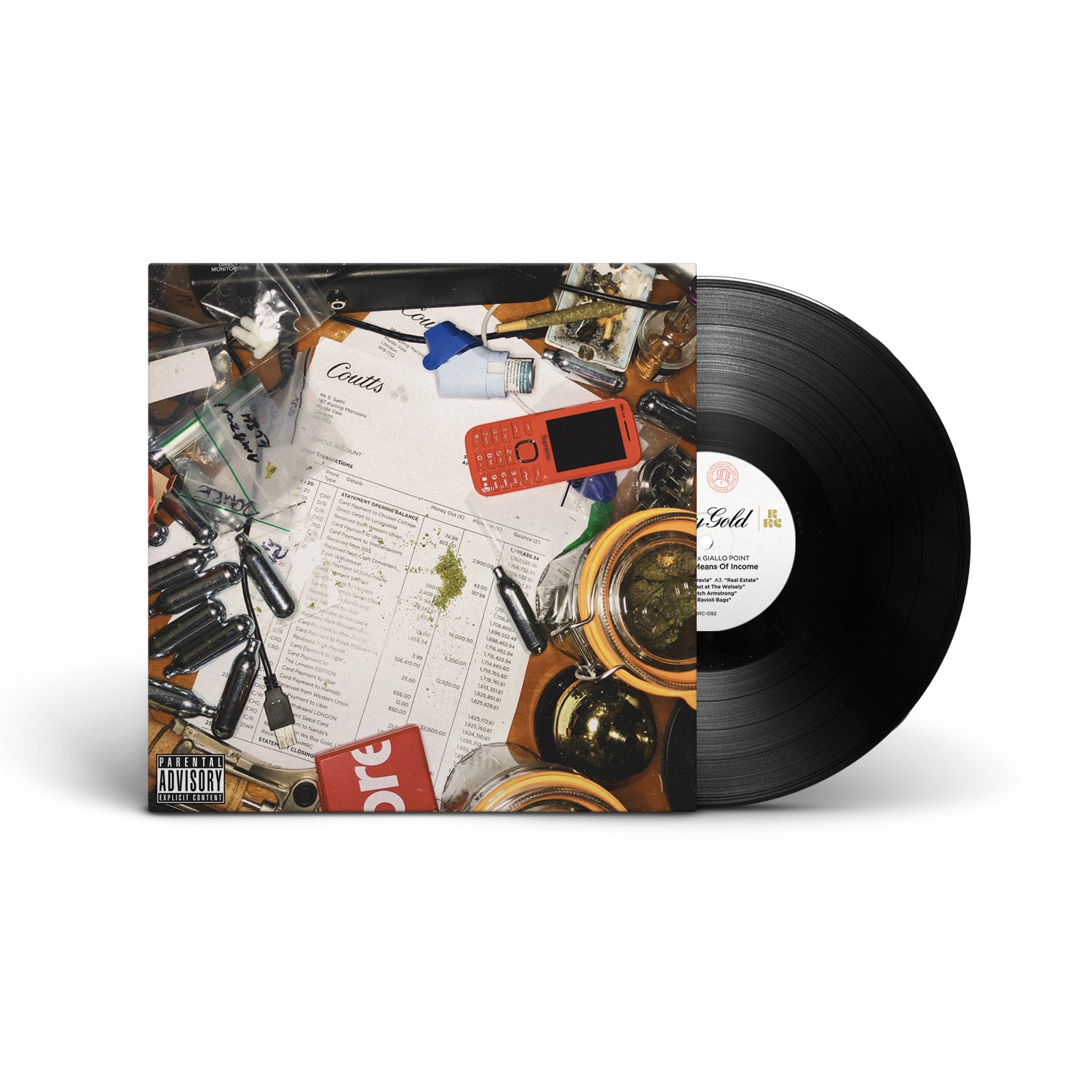 No Vi$ible Means Of Income (LP) – RRC MUSIC CO.