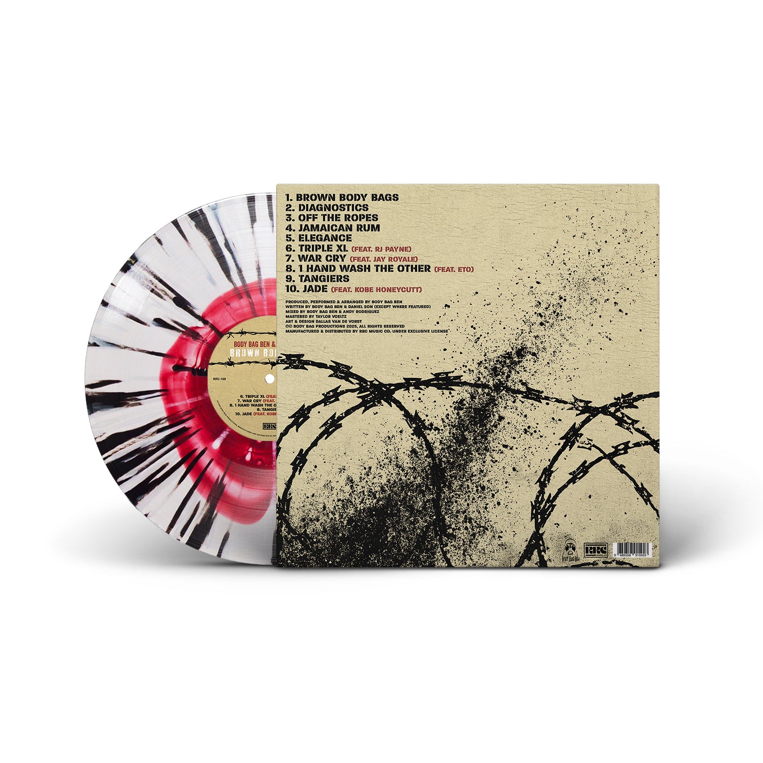 Brown Body Bags (LP) – RRC MUSIC CO