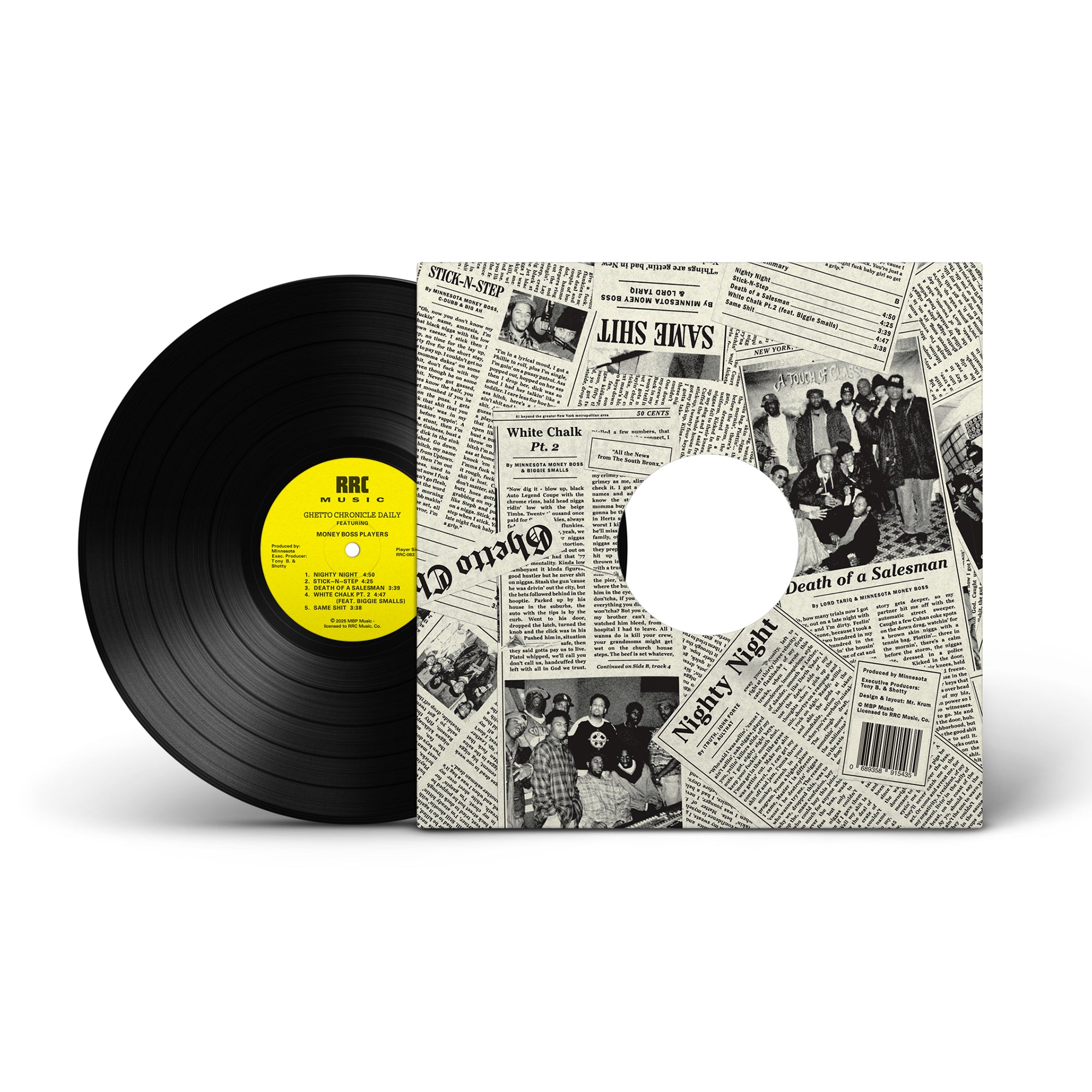 Ghetto Chronicle Daily (LP) – RRC MUSIC CO.