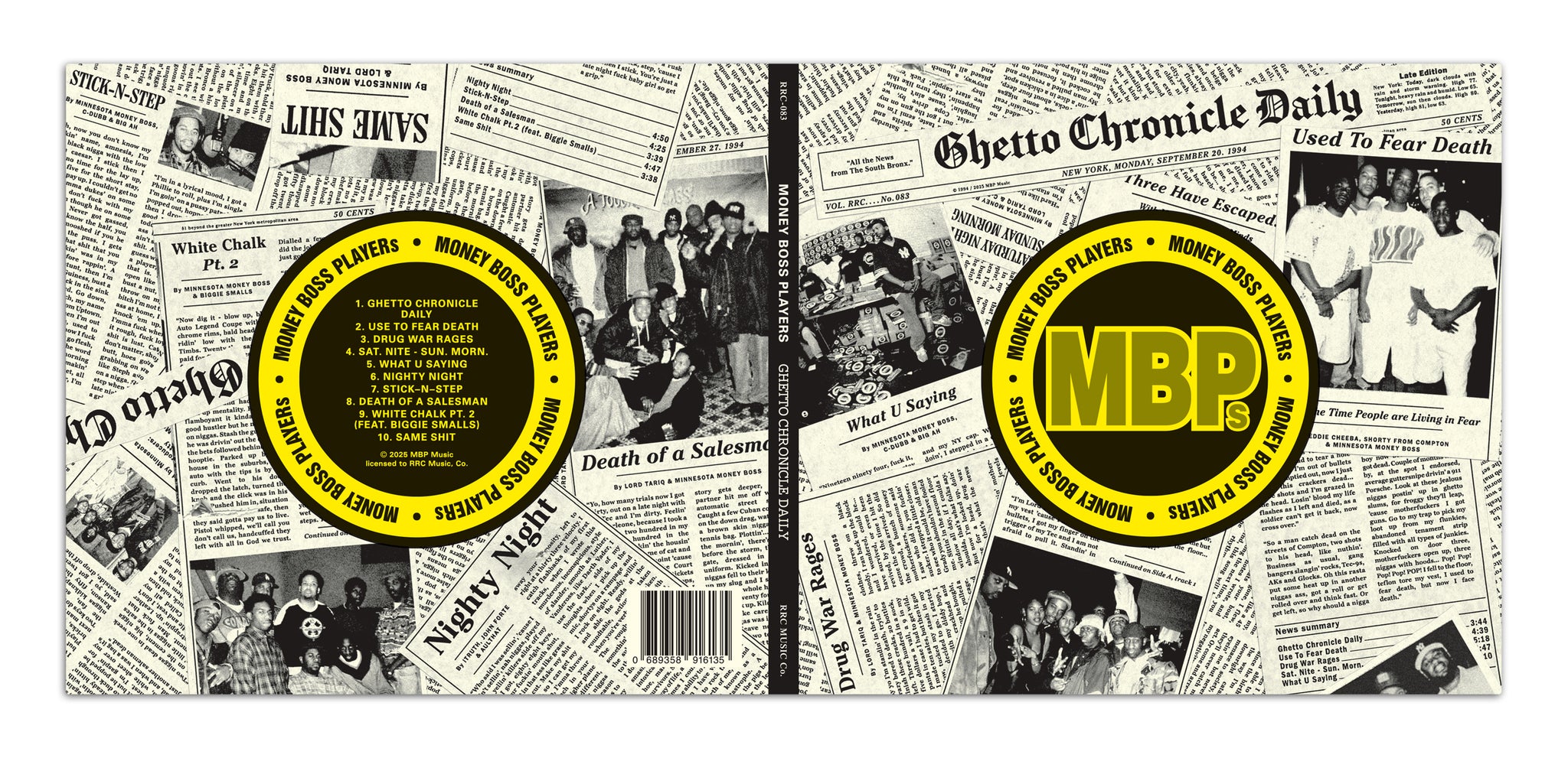 洋楽 MBP - Ghetto Chronicle Daily Ghetto Chronicle Daily (CD) – RRC MUSIC CO.