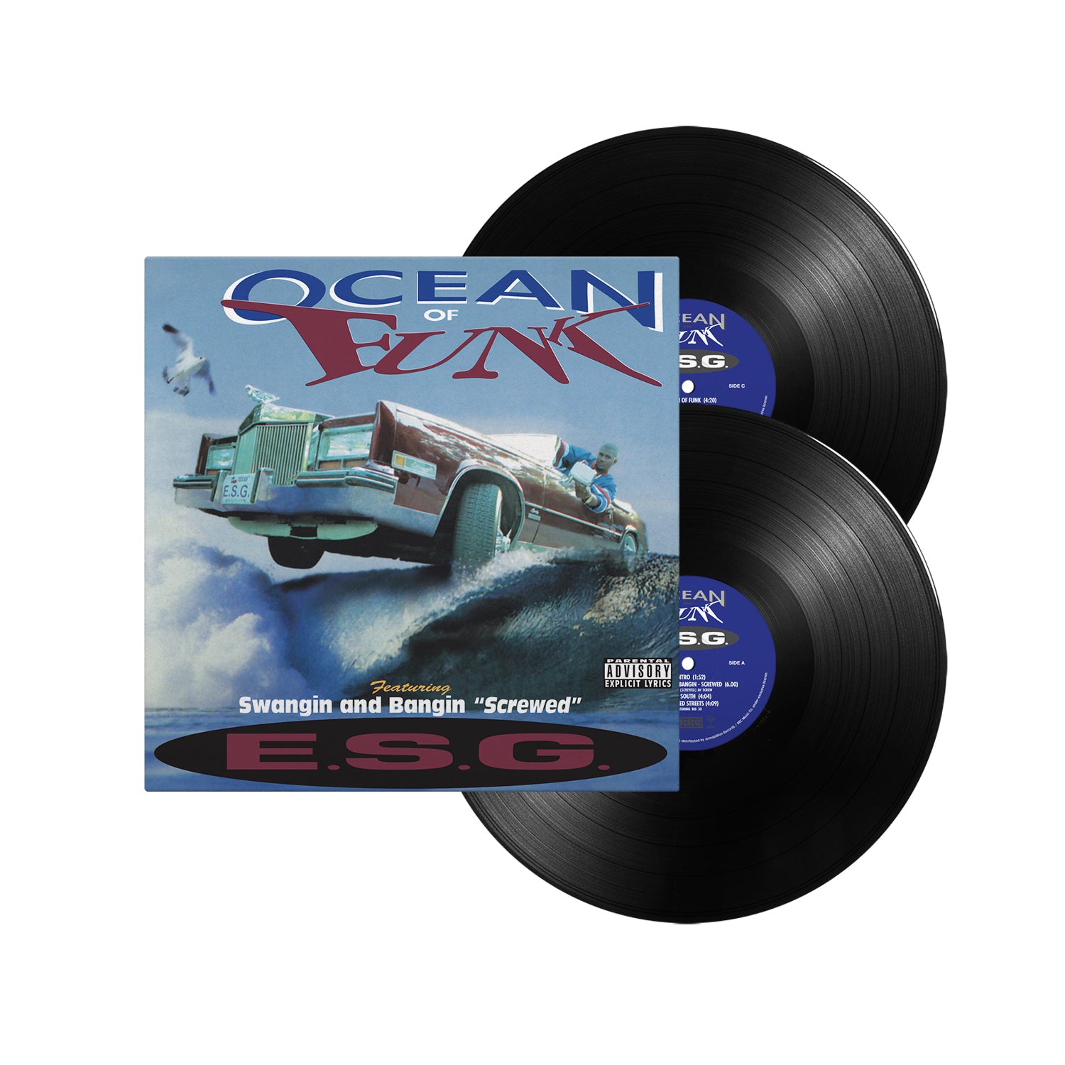 E.S.G. - Ocean Of Funk 2LP レコード 激レアプロモ盤 - レコード