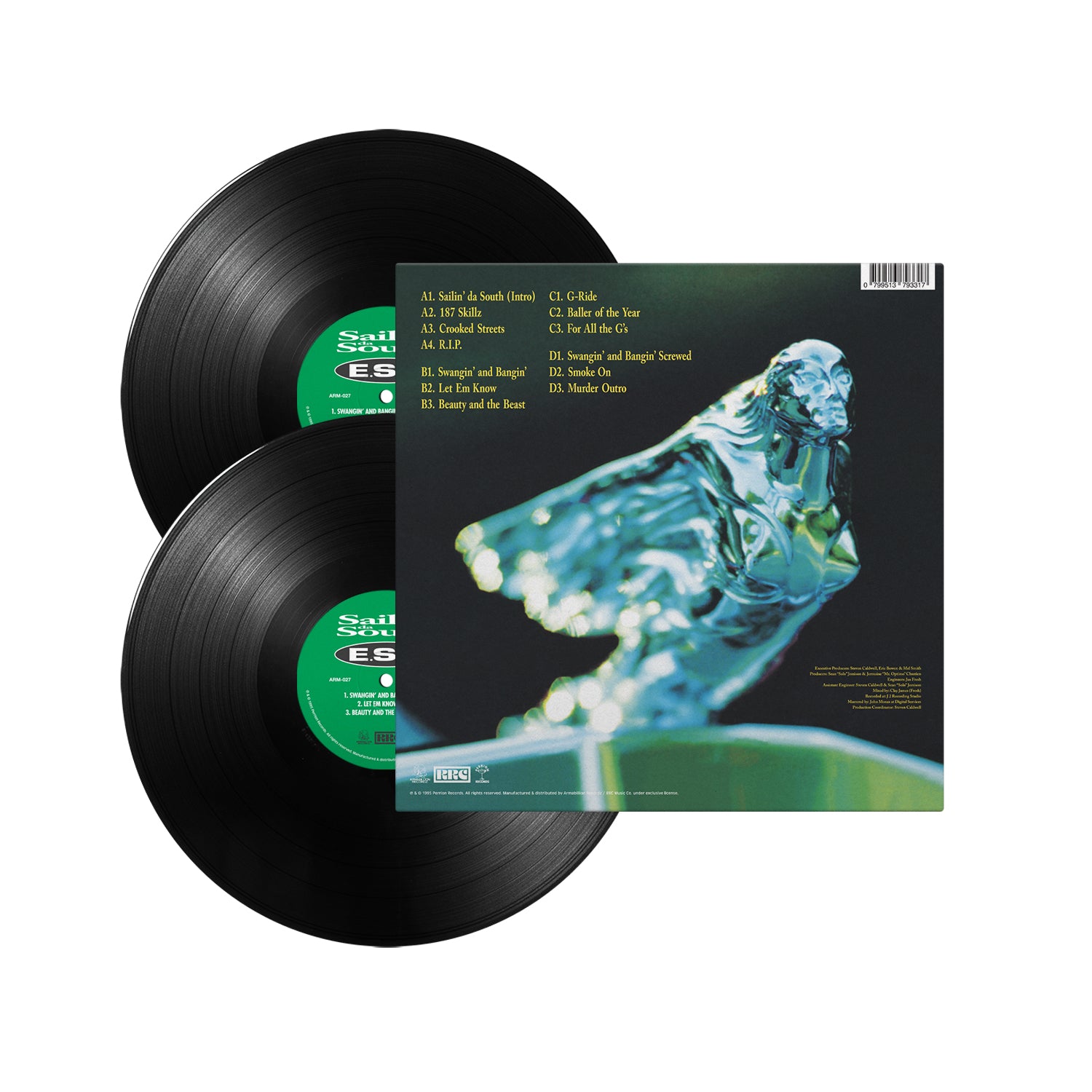G-RAP E.S.G. – Sailin' Da South E.S.G. – Sailin' Da South – Vinyl (LP, Album), 1995 [r917141