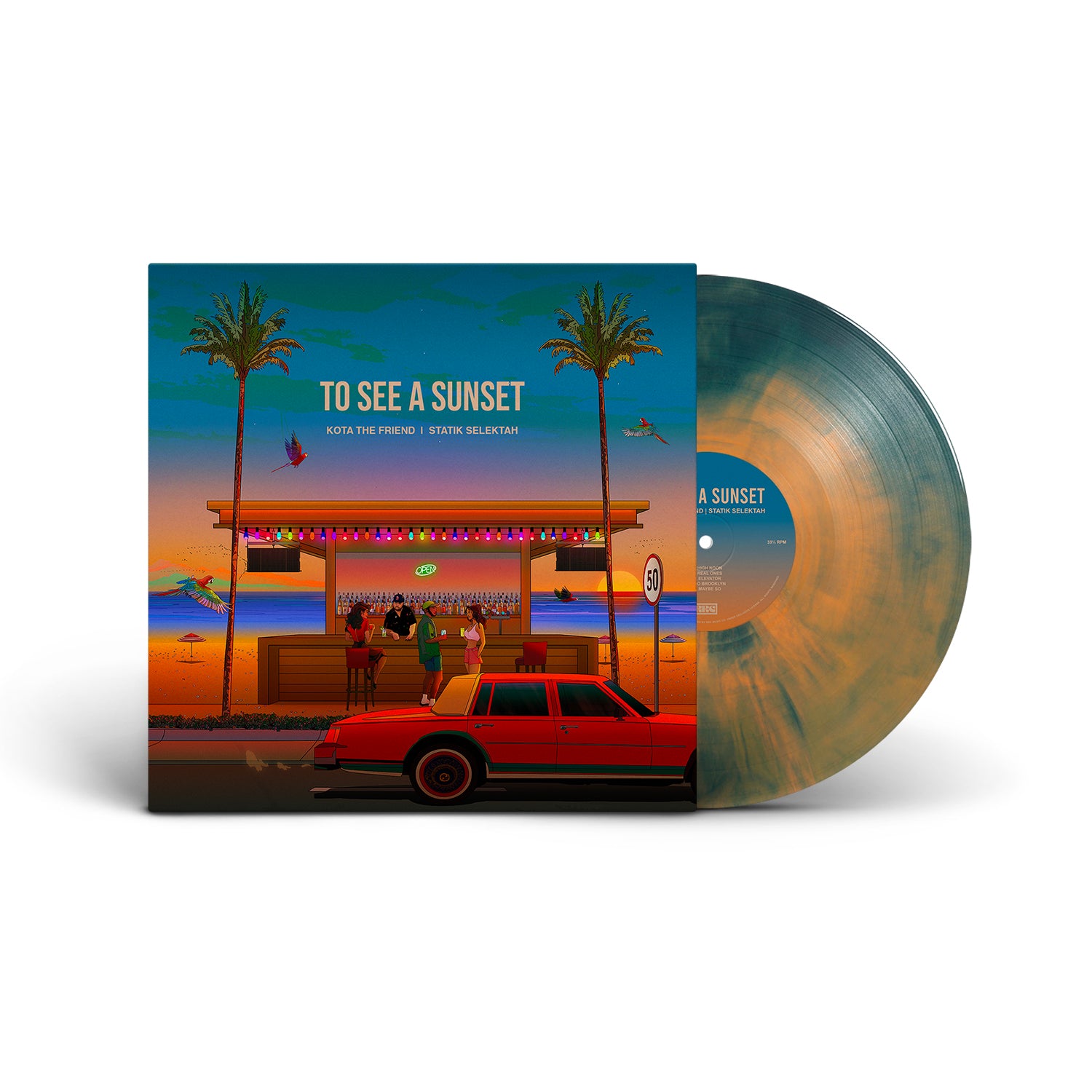 T*a様 the HIATUS 「Sunset on the Rails」 受注 To See A Sunset (LP) – RRC MUSIC CO.