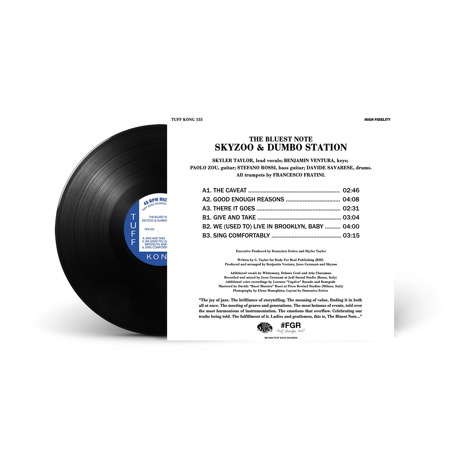 SKYZOO - BLUEST NOTE LP 180G レコード The Bluest Note (LP - 180g) – RRC MUSIC CO.