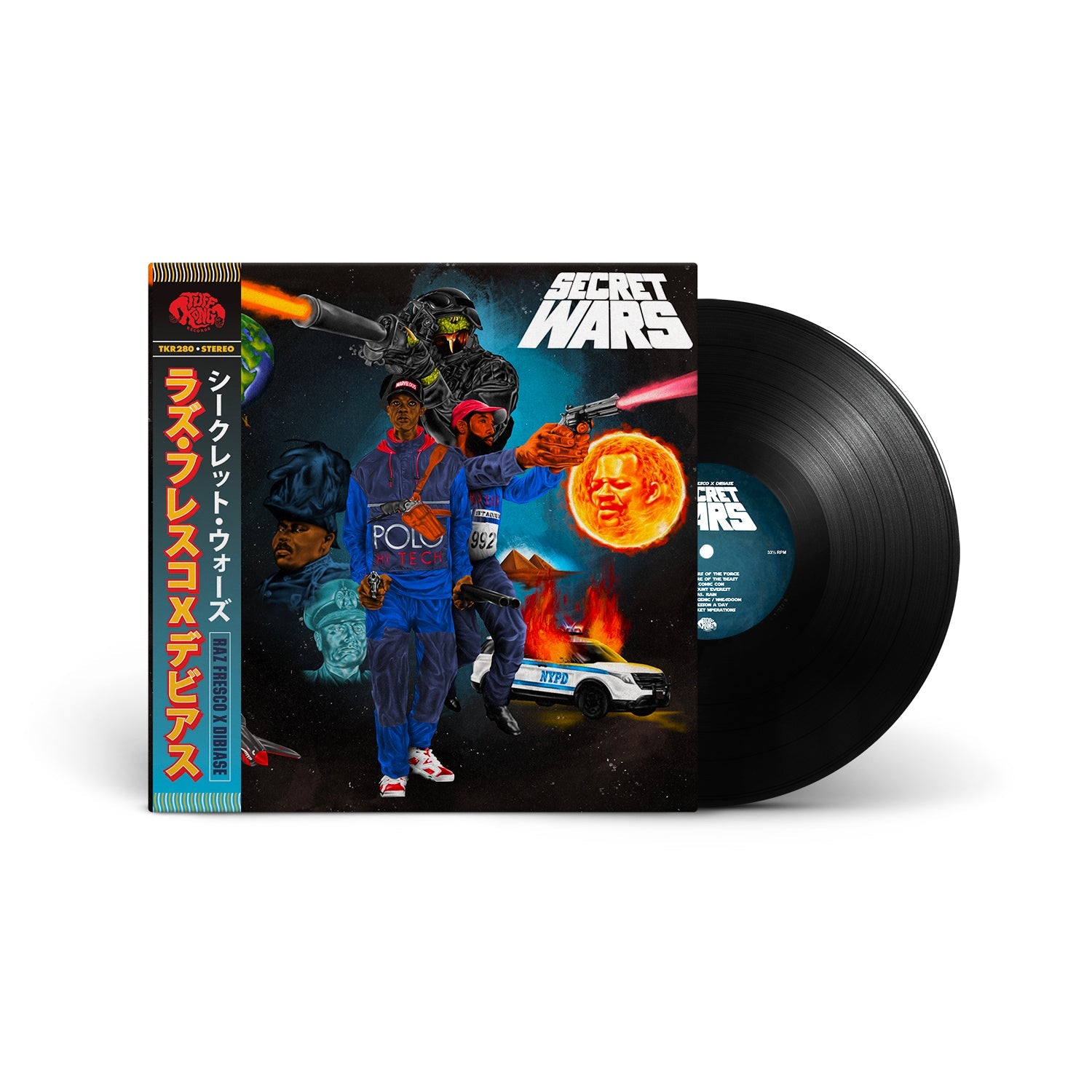 Raz Fresco x Dibiase – Secret Wars Raz Fresco x Dibiase – Secret Wars – Vinyl (LP, Limited